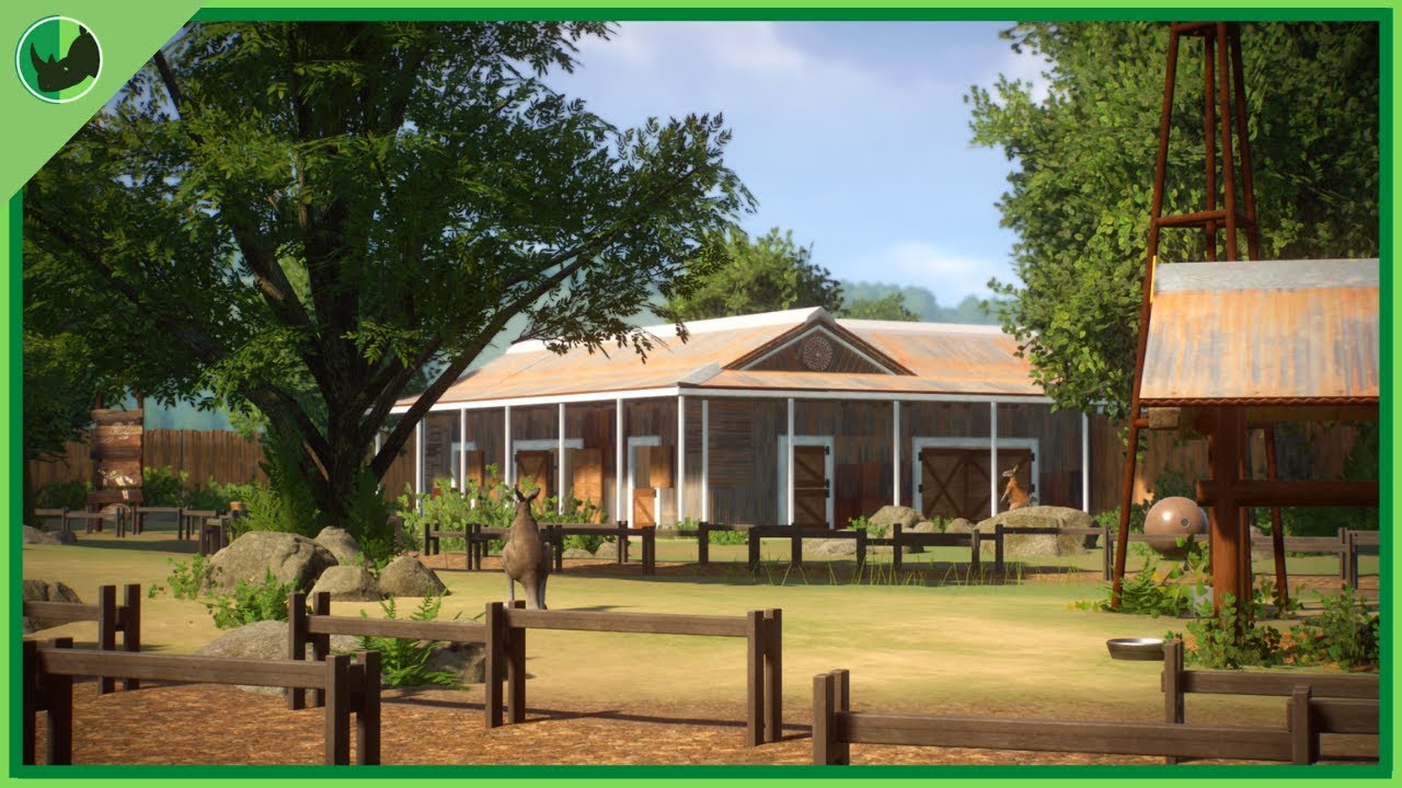 🦘 Kangaroo Walkabout! | Exhibit Speed Build Ep.1 | Planet Zoo: Australia Pack