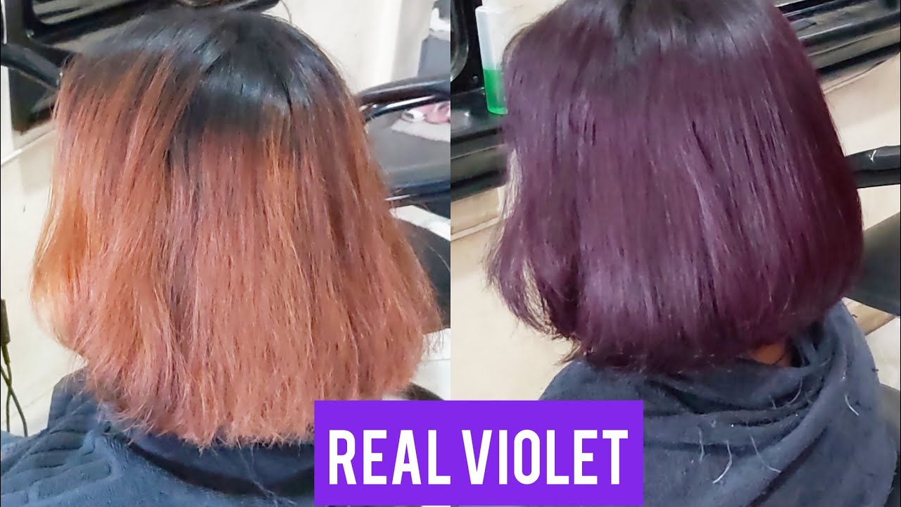 68 Macam  Macam  Warna Rambut  Ungu