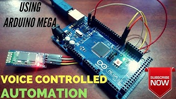 How to Voice Controlled Automation Using ARDUINO MEGA (HC06 Bluetooth Module)