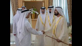 محمد بن راشد يستقبل جموع المهنئين بمناسبة عيد الأضحى المبارك في مجلس زعبيل بدبي