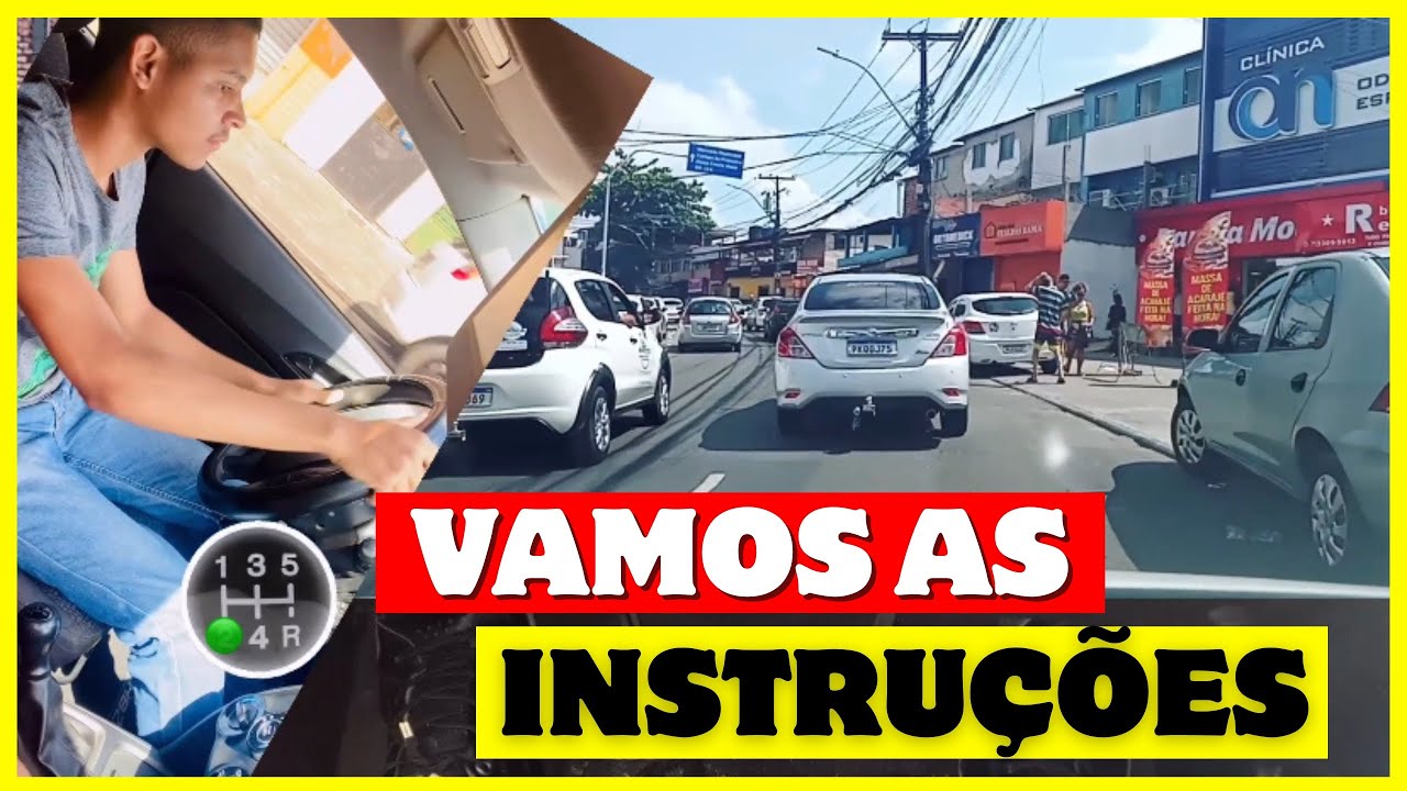 ÓTIMAS INSTRUÇÕES PARA RECÉM-HABILITADOS NO TRÂNSITO REAL.