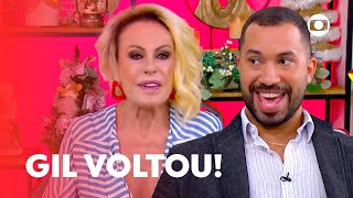Gil do Vigor is back in Brazil with all the California tea! | Mais Você | TV Globo screenshot 1