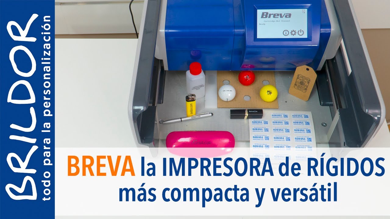 BREVA: la IMPRESORA de RÍGIDOS más compacta - YouTube