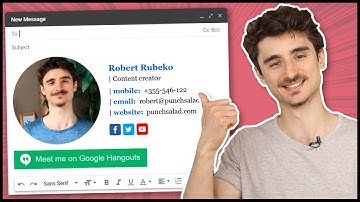 HTML Email Signature Tutorial (incl. template)