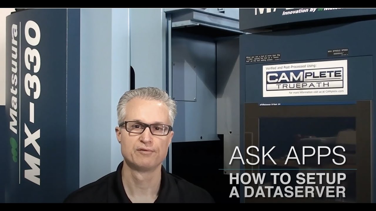 Ask Apps | How to Set Up a Data Server on the Fanuc 31i Control