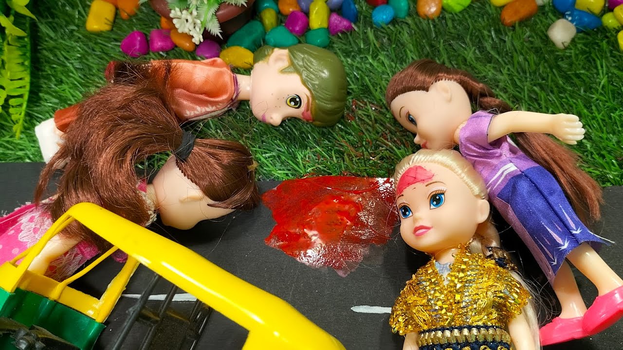 Barbie doll All day Routine/Chinky Pinky Kahani Part 10/Village