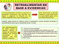 GESTIONAR LAS EVIDENCIAS DE APRENDIZAJE PARA BRINDAR RETROALIMENTACIÓN EN LA EDUCACIÓN A DISTANCIA