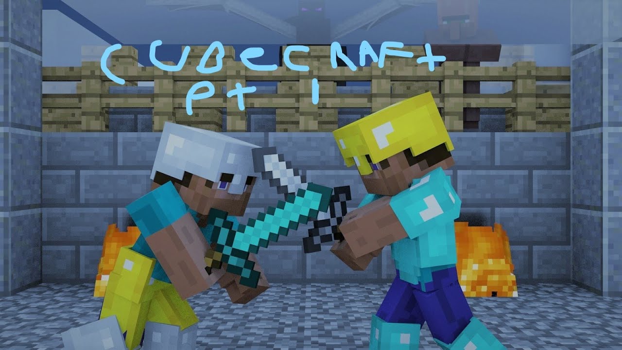 my cubecraft battle arena 1v1 - YouTube