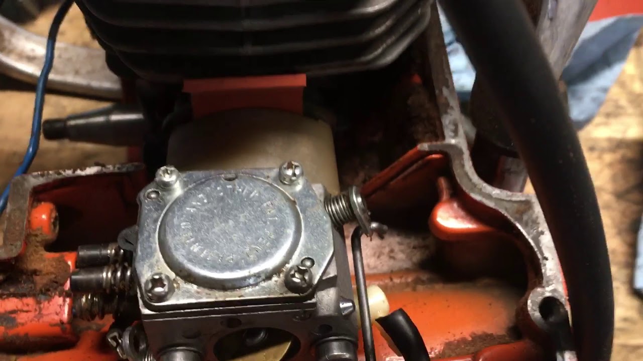 Husqvarna 257 карбюратор