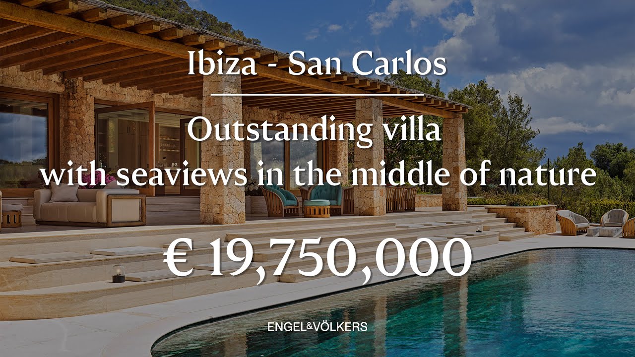 Ibiza - Outstanding villa with seaviews in the middle of nature