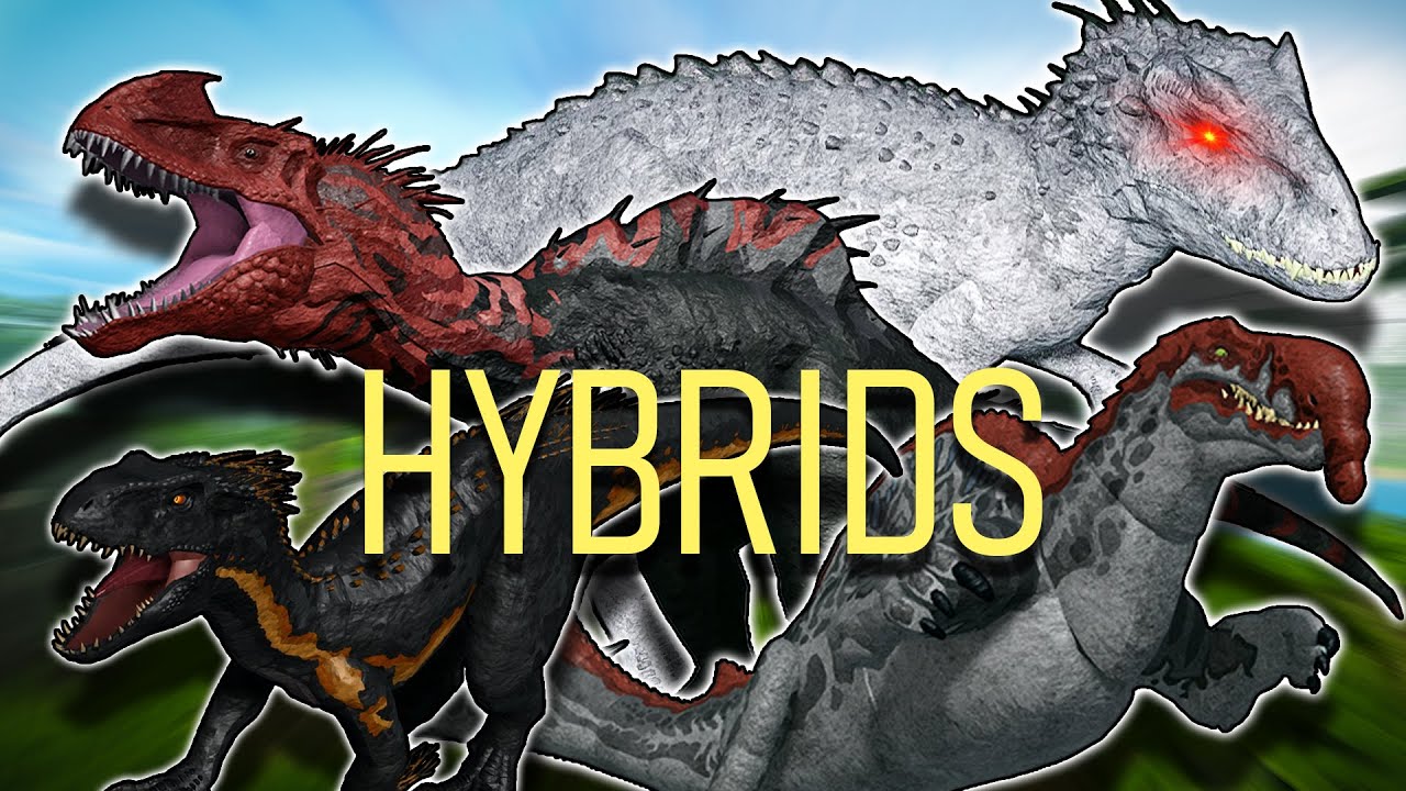 How To Get ALL HYBRIDS in JURASSIC WORLD REBIRTH EVENT! | Dinosaur Simulator