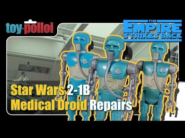 Vintage Star Wars 2-1B Medical Droid repairs - Toy Polloi