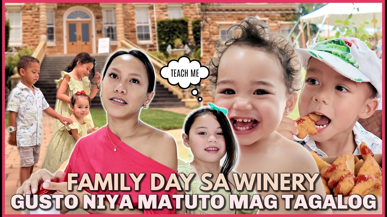 GUSTO NI ISLA MATUTO MAG TAGALOG! TINAMAAN AKO NG ALAK! WINERY SUNDAY! ❤️ | rhazevlogs