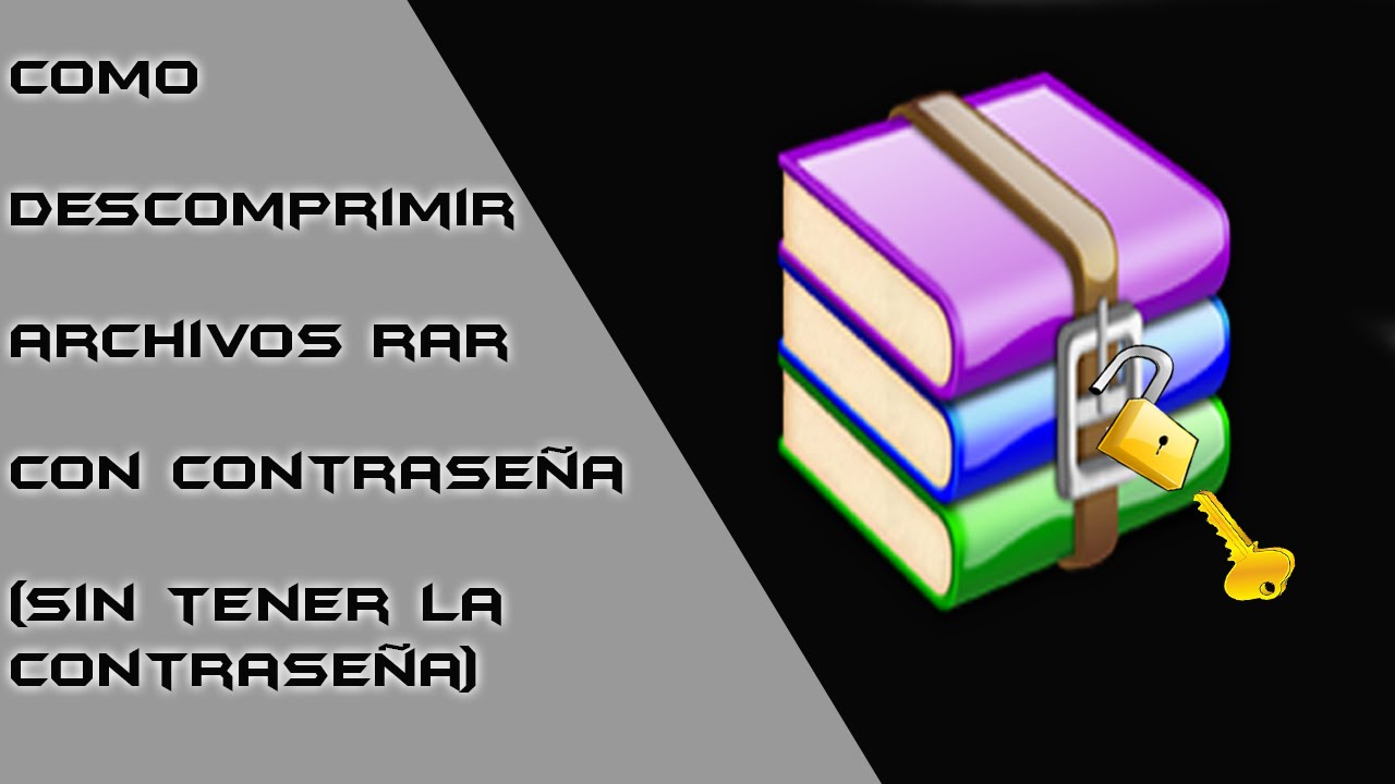 Como descomprimir archivos rar con contraseña (sin tener la contraseña