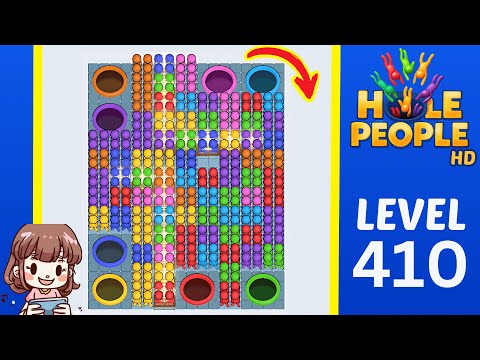 Hole People Level 410 Solution Walkthrough