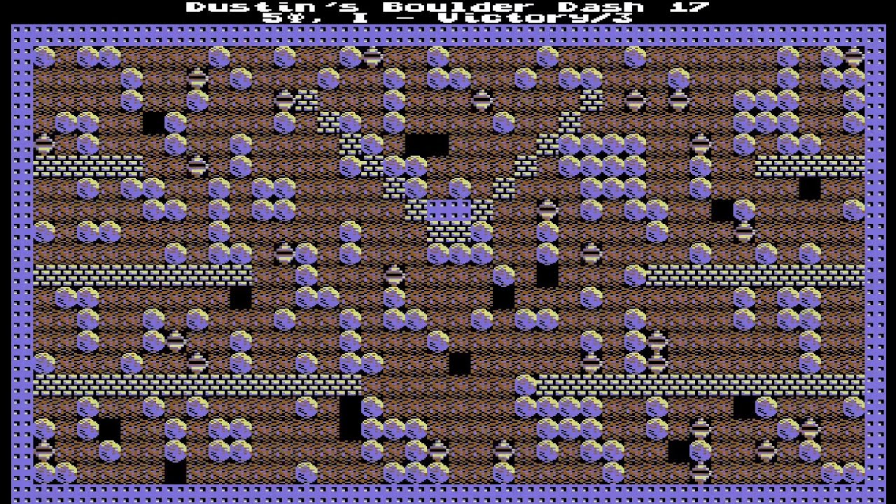 GDash Dustin's Boulder Dash 17. Cave I - Victory/3