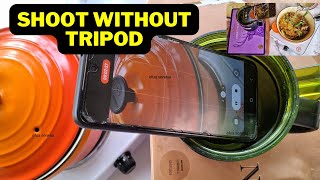 How To Shoot Cooking Videos without Tripod|Tips to Start from Zero with Simple setup |Efua Serwaa