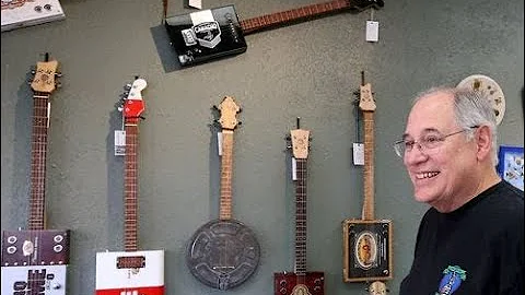 Cigar Box Guitars with Bob Rau on Adventures with ...