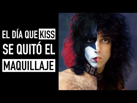 El día que Kiss se quitó el maquillaje