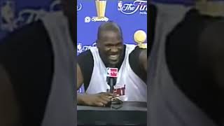 "But yo wife" Shaquille O'Neale's Funny Response to Reporter's Bold Question.