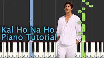 Har Ghadi Badal Piano Tutorial Notes & MIDI | Kal Ho Na Ho | Hindi Song
