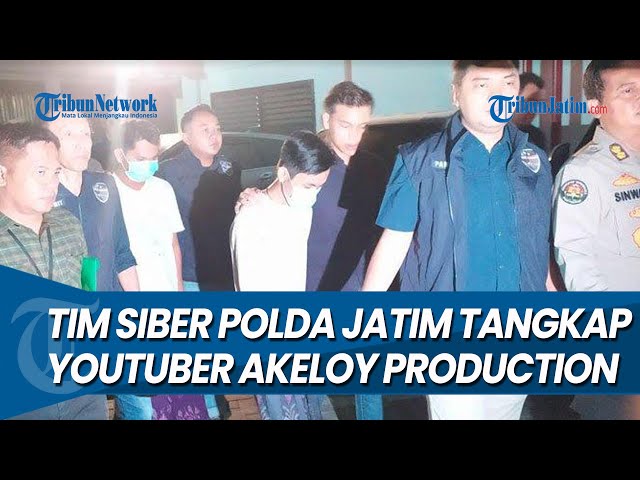 GEGARA FILM GURU TUGAS 2, Tim Siber Polda Jatim Tangkap Youtuber Akeloy Production class=