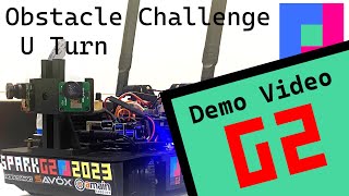 SPARK WRO Future Engineers 2023 Internationals Demonstration Run - Obstacle Challenge - U turn