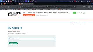 How a Missing Parameter Can Bypass CSRF Security Entirely (PortSwigger Lab)