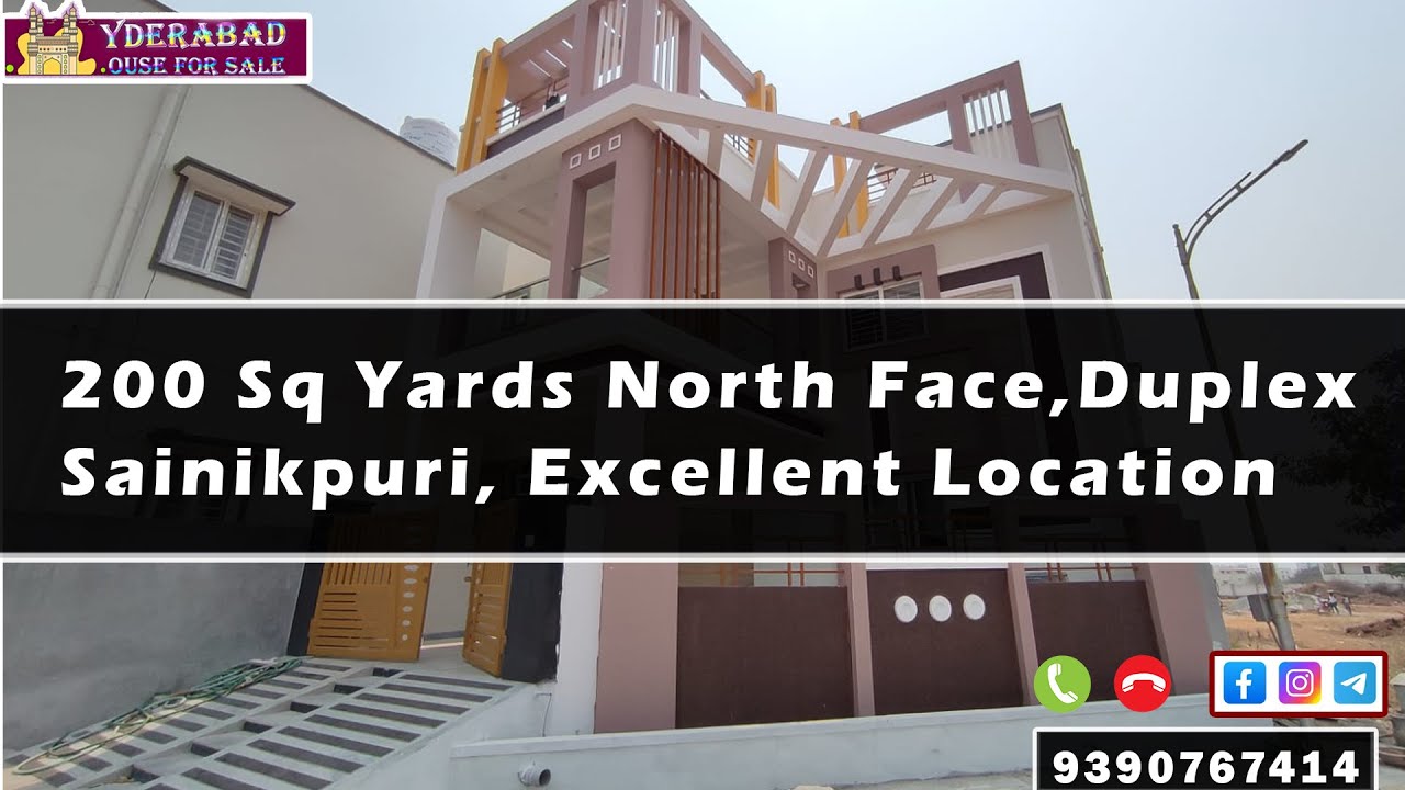 duplex house for sale in sainikpuri villa for sale in sainikpuri