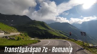Transfogarian Road ★ Transfăgărășan Road DN7C - Romania ★ Driving Time Lapse 07/07/2023