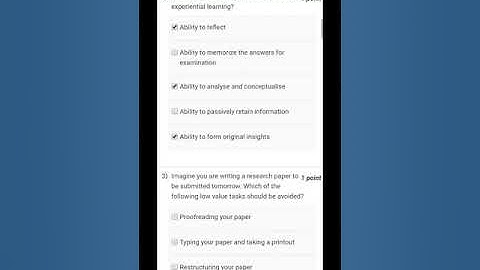 NPTEL | Devloping soft skills and personality | week-1 assignment answer
