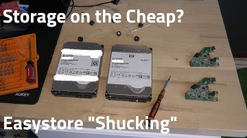 Storage on the Cheap? | WD Easystore 8TB Drive "Shucking"