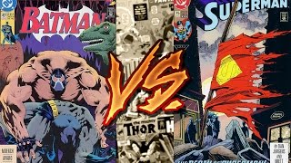 On a brand new comic fights, we ask which 90's event was more
significant overall: the death of superman or breaking batman in
knightfall? learn ...