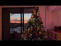 Christmas magic on Sydney Harbour. Watch me trim the tree with an unbeatable backdrop! #christmas