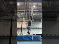 Knee hang : aerial hoop basic skill #aerialhoop #lyra #aerialist #circus #shorts