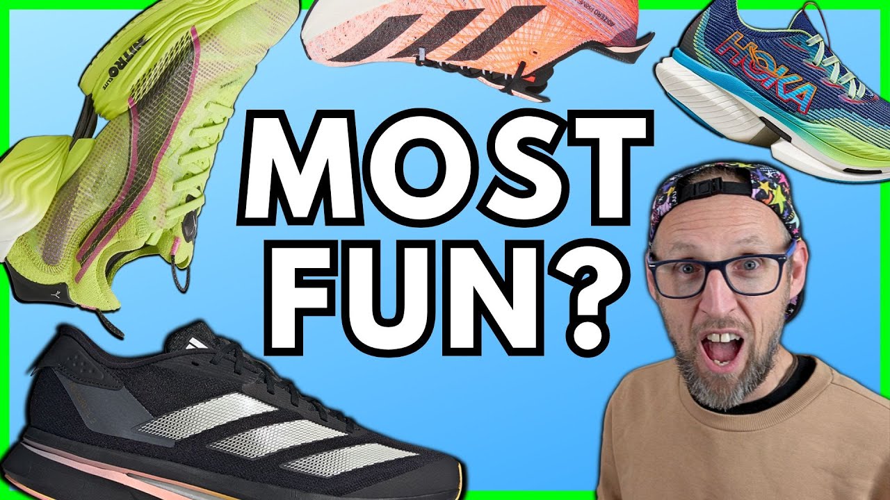 ARE RUNNING SHOES ACTUALLY FUN ANYMORE? TOP 5 MOST FUN SHOES | ADIDAS,  HOKA, PUMA | EDDBUD