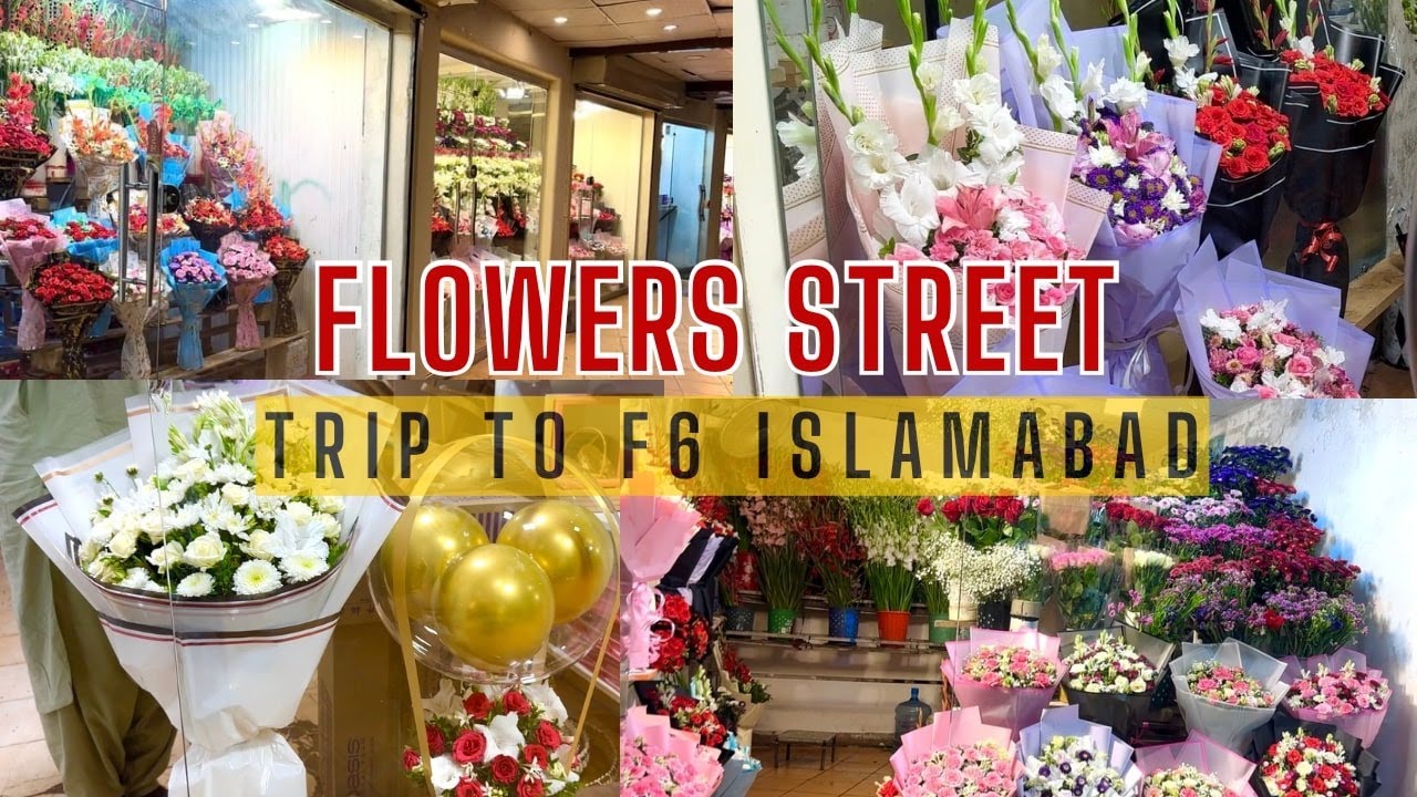 Flower Market in Islamabad | Bouquet & Home Decore | All Functions