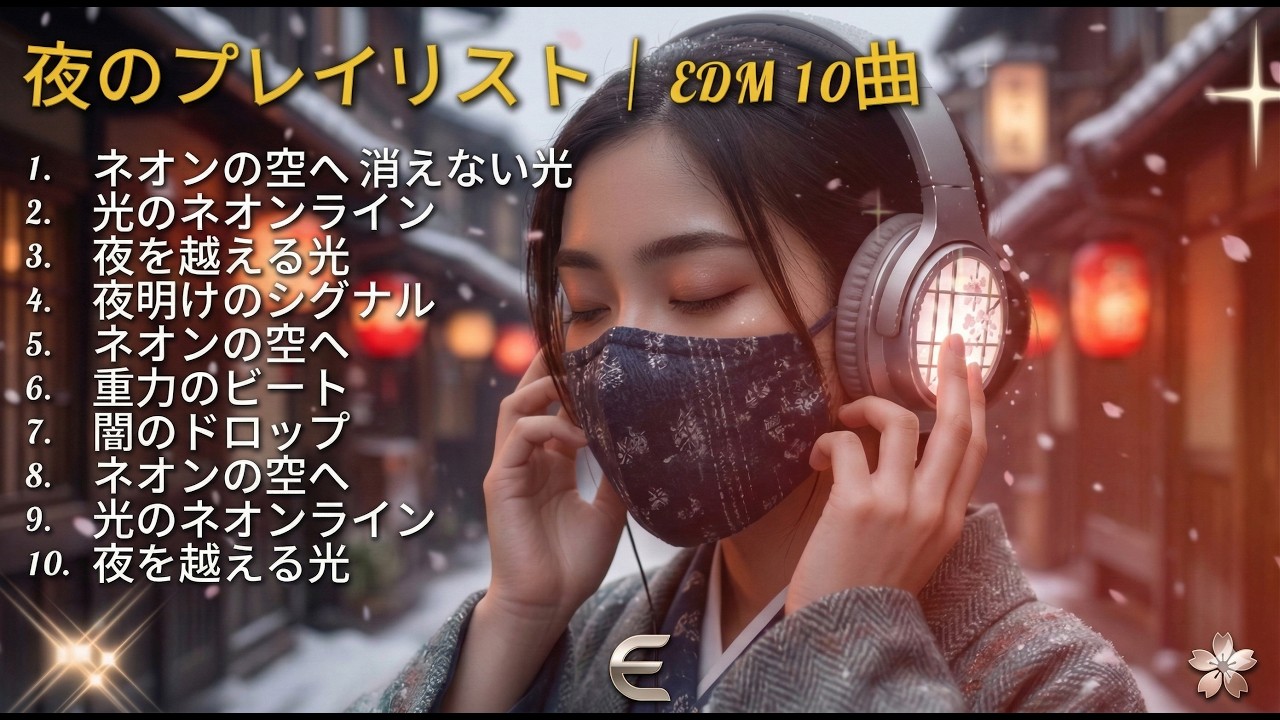 夜に聴きたいJ-Rock & EDM 10曲｜作業・勉強・リラックスBGM