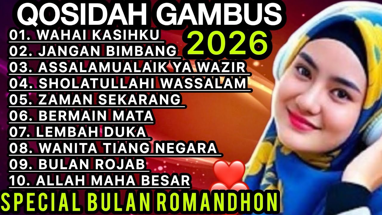 KOLEKSI TERMAHALL QOSIDAH GAMBUS ‼️MERDU PENYEJUK HATI ♥️ PALING ENAK DIDENGAR BIKIN ADEM
