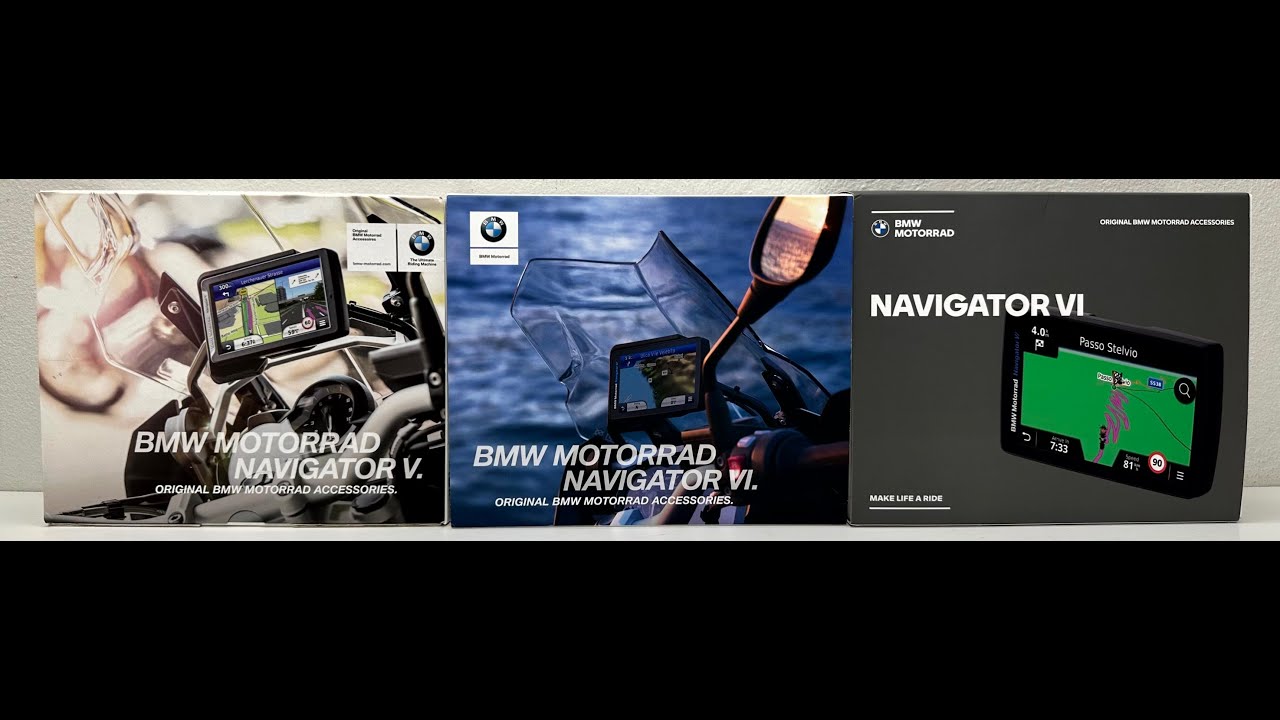 Comparativo entre os modelos de GPS Navigator V e VI BMW - YouTube