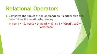 CBSE class XI Comp. Science chapter 5 Operators in Python