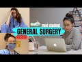 Vlog: Medical Student GENERAL SURGERY rotation | MED SCHOOL