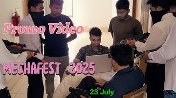 Promo Video || Mechafest 2025 || DUET || Mechanical Engineering Department