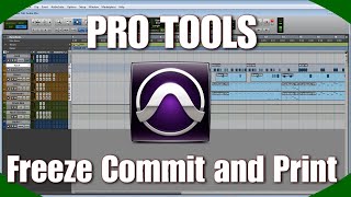 DPTV Pro Tools Tutorial 9 (Freeze, Commit, and Print)