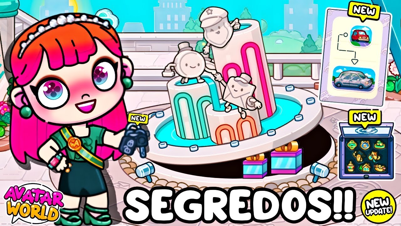 REVELEI!! TODOS OS SEGREDOS DA NOVA ATUALIZAÇÃO DO AVATAR WORLD!!