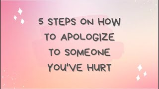 How to Apologize to Someone You've Hurt screenshot 5