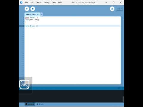 Processing Tutorial - 7 ~ Drawing a Text using Processing with Kajal Khatri