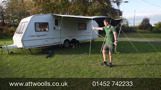 Dometic Solar Shade / Canopy Pitching Video