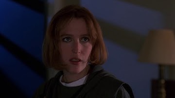 Scully & Mulder & Bounty Hunter fight scene (2x17)