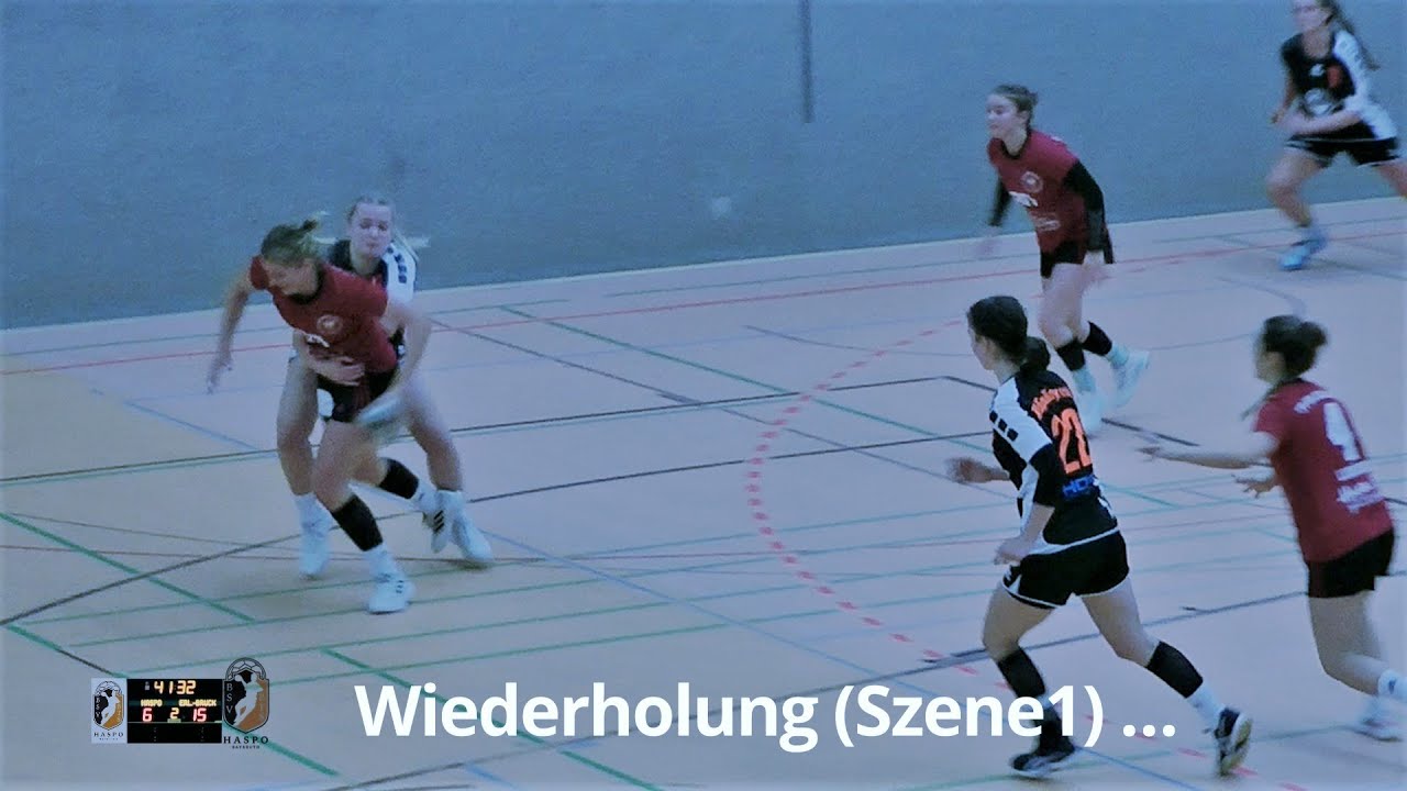 Handballregeln Halten Vorteil nachträgliche Hinausstellung